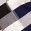 Rhinestone Trim Colour Block Sweater, Blue Pattern