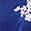 Ruffle Sleeve Floral Detail Top, Mediterranean Blue