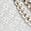 Oval Chain Link Detail Clutch, Silver