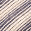 Stripe Print Knot Detail Tee, Blue