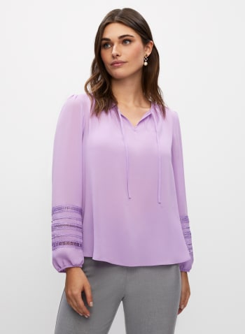 V-Neck Top, New Sweet Orchid