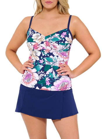 Christina - Floral Two-Piece Swimsuit, Multicolour