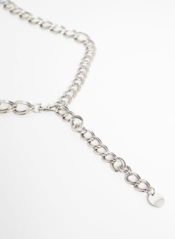 Chain Link Belt, Silver