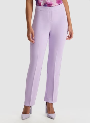 Modern Fit Straight Leg Pants, Sweet Orchid