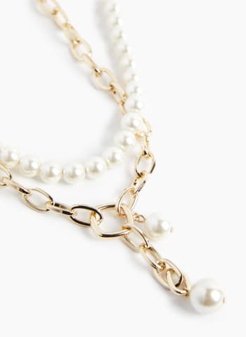 Pearl Detail Necklace, Pearl