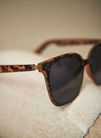 Tortoise Shell Sunglasses, Brown