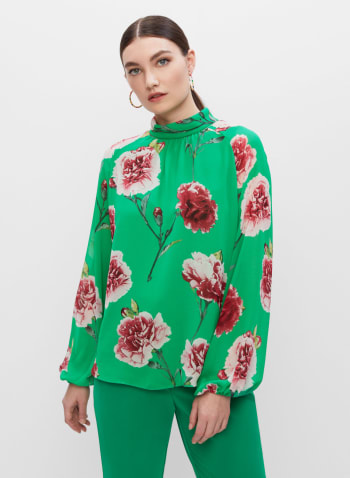 Floral Print Top, Assorted