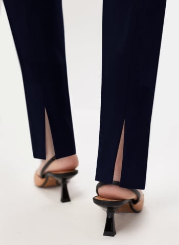Joseph Ribkoff – Pull-on Straight Leg Pants, Blue