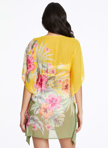 Bleu by Rod Beattie - Tropical Swim Cover-Up, Yellow