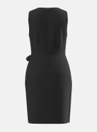 Tie Detail Dress, Black