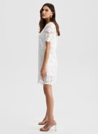 Bow Detail Lace Dress, Ivory