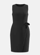 Bow Detail Dress, Black