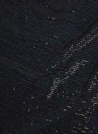 Keyhole Detail Sequin Blouse, Black