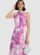 Floral Print Dress, Multicolour