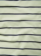 Striped Elbow Sleeve Tee, Green Pattern