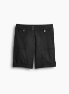 Patch Pocket Shorts, Black