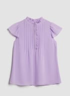 Ruffled Detail Top, New Sweet Orchid