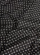 Polka Dot Print Top, Black Pattern