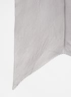 Shimmering Pleated Scarf, Silver
