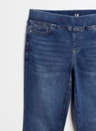 Pull-On Slim Leg Jeans, Blueberry