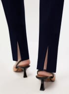 Joseph Ribkoff - Pantalon pull-on à jambe droite, Bleu chiné