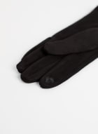 Stud Detail Gloves, Black