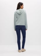 Hooded Knit Sweater, Meadow Mix