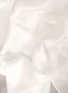 Foulard pashmina de couleur unie, Blanc