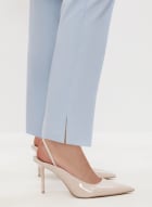 Pantalon Amber à jambe étroite, Bleu tropicale