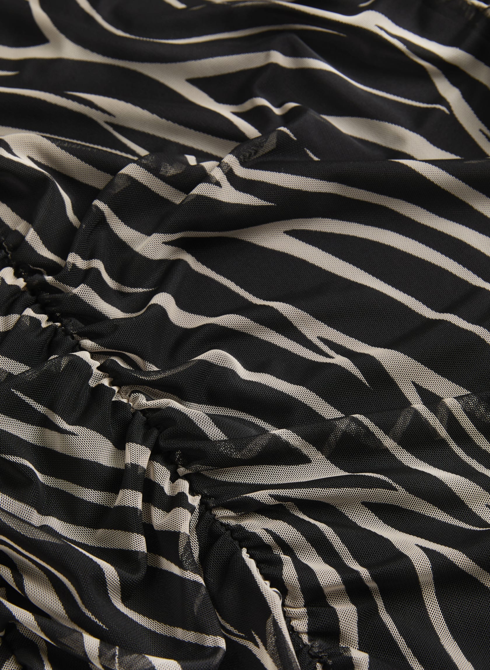 Zebra Print Sleeveless Top