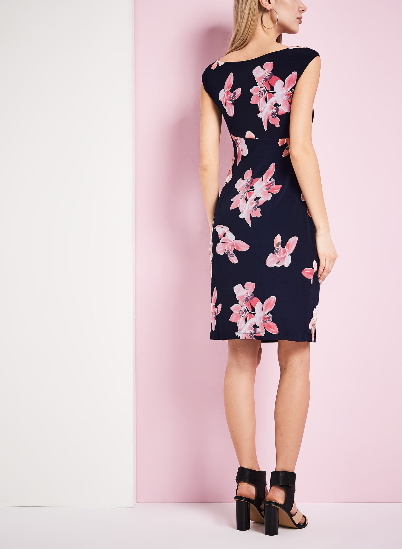Jersey Floral Print Dress | Laura