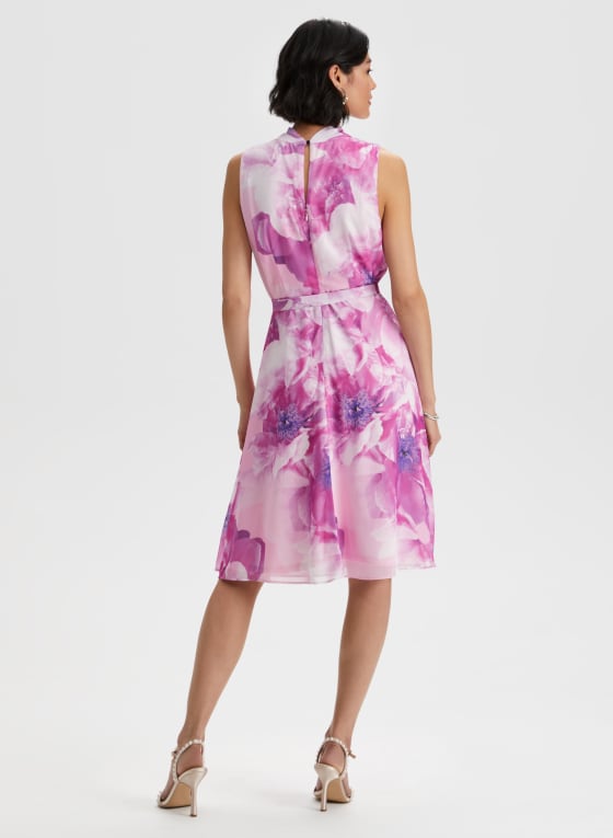 Floral Print Dress, Multicolour