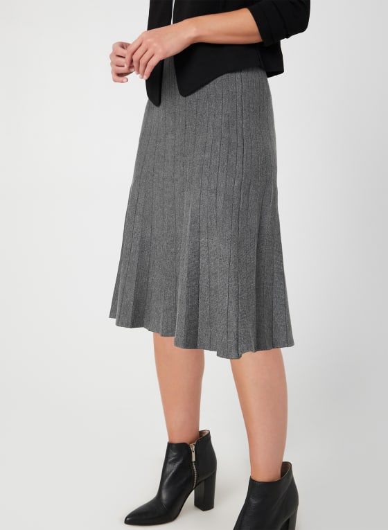 Pleated Knit Skirt Laura