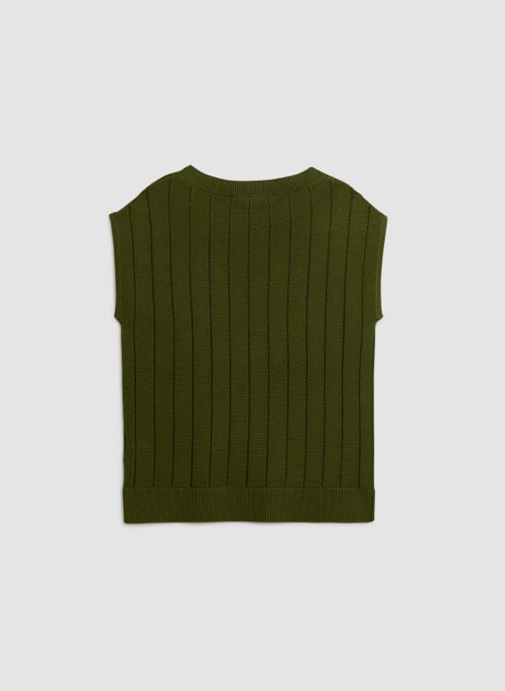 Short Sleeve Sweater, Goldie 