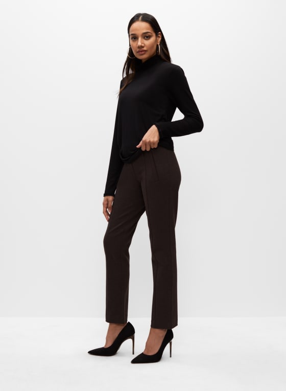 Ruffle 2025 edge turtleneck