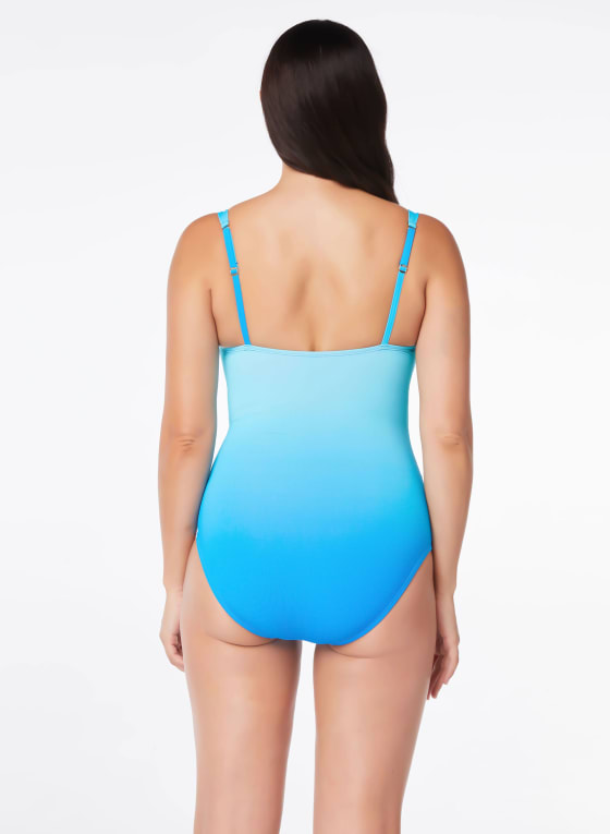 Bleu by Rod Beattie - Shirred One-Piece Swimsuit, Royal Blue