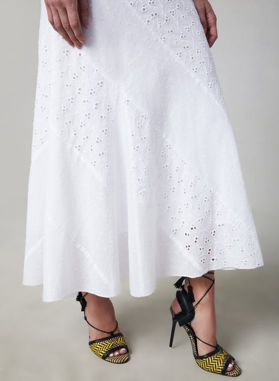 Embroidered Maxi Skirt | Melanie Lyne