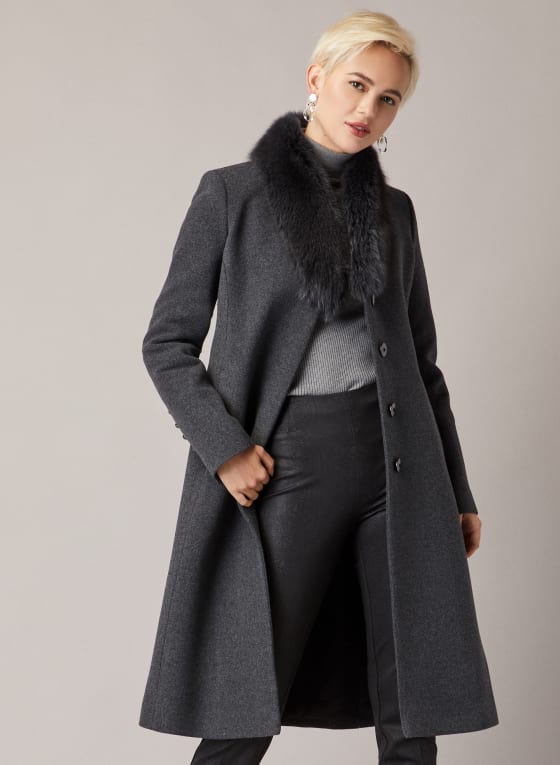 Mallia - Wool & Cashmere Coat | Melanie Lyne