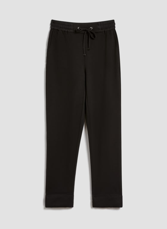 Pantalon de détente à taille élastique, Noir
