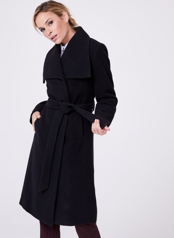Hilary Radley - Belted Wool Blend Coat | Melanie Lyne